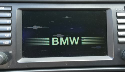 BMW E39 Pixelfehlerbehebung Navigationsdisplay